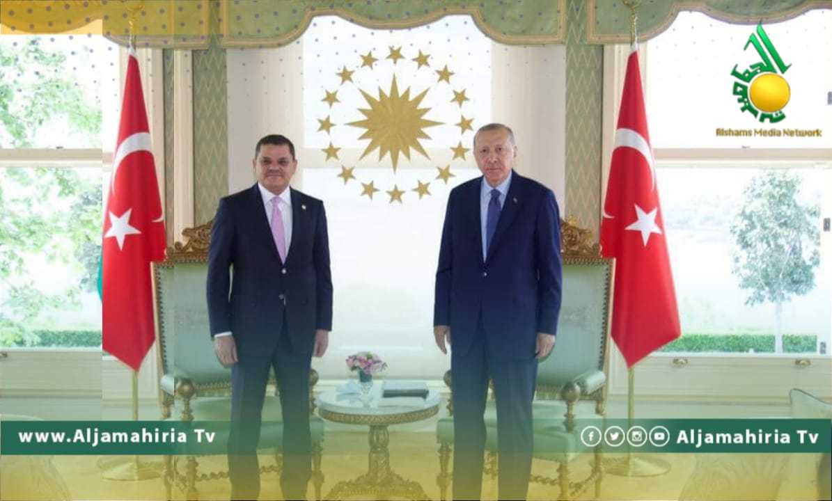 اردوغان والدبيبة